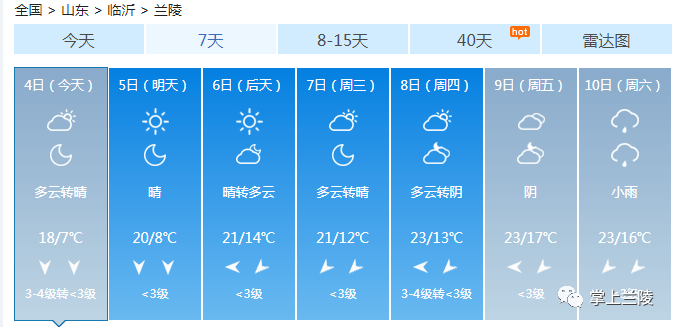 临沂气象台最新信息解读