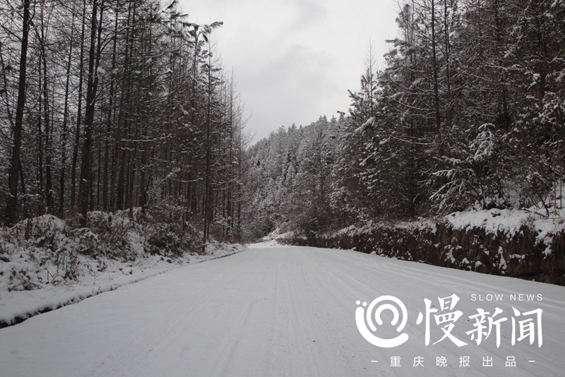 重庆巴山渝水间的绝美雪景，如画般令人陶醉